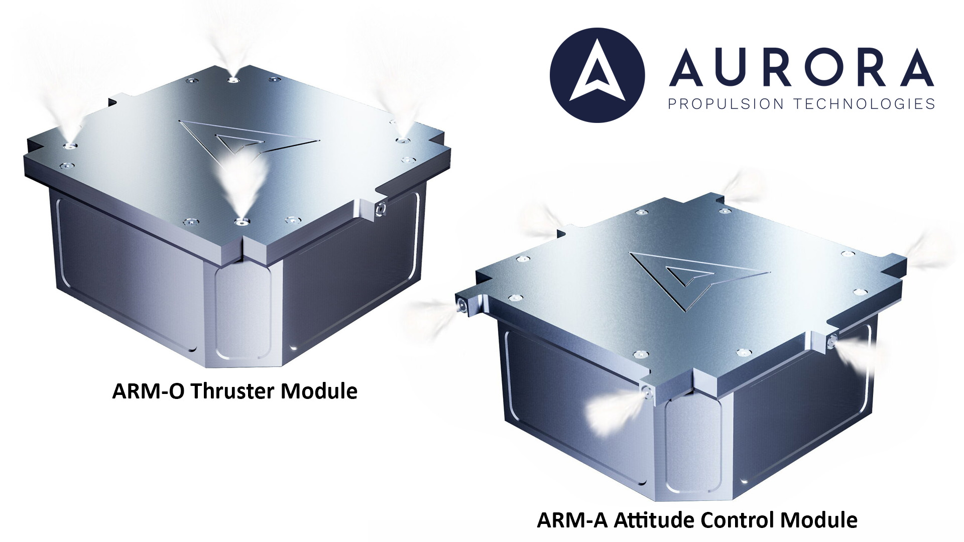 ResistoJet ARM-O and ARM-A modules from Aurora Propulsion